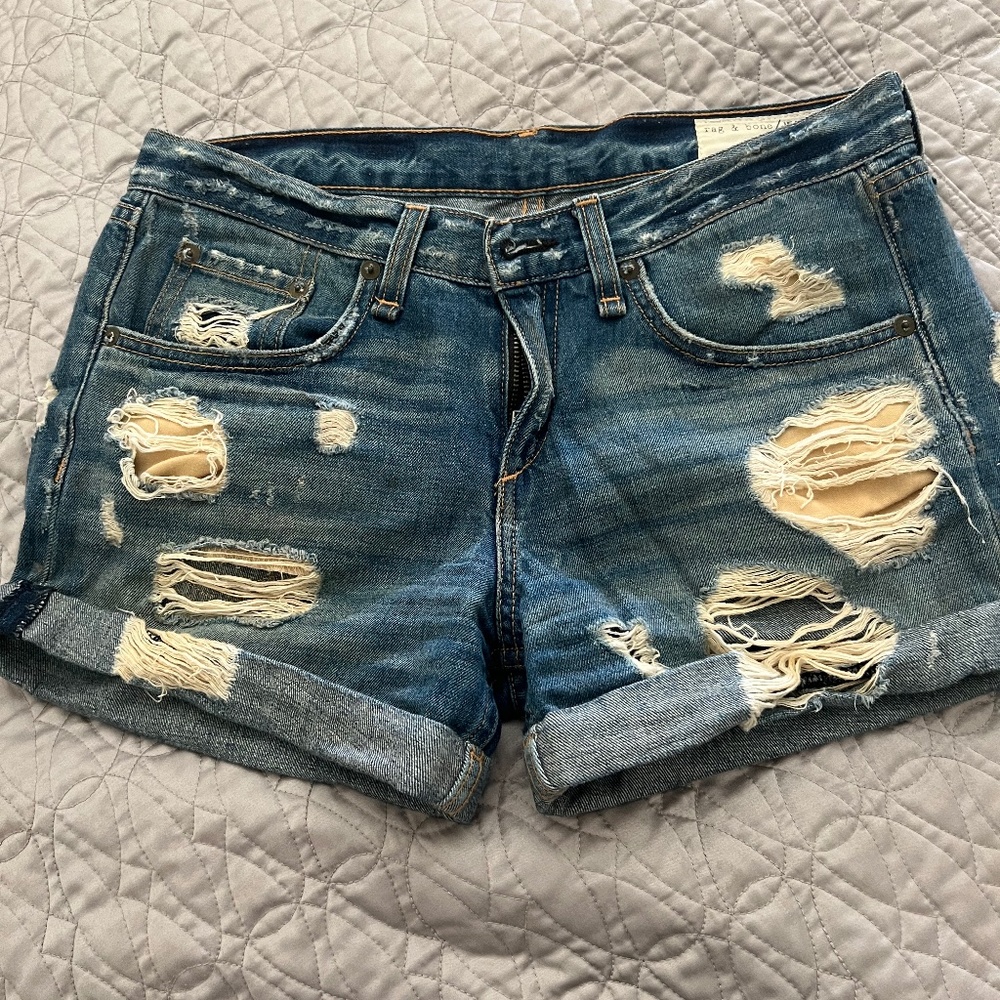 Rag & Bone denim shorts